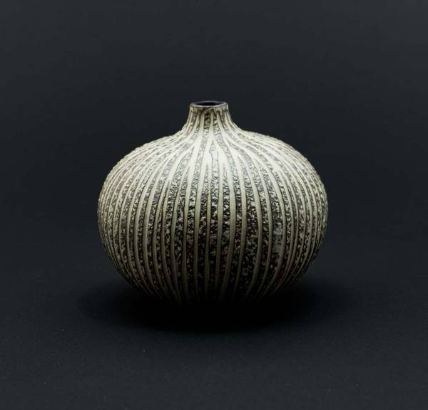 Hovedbilde Vase Bari, Large – Stone Stripe 