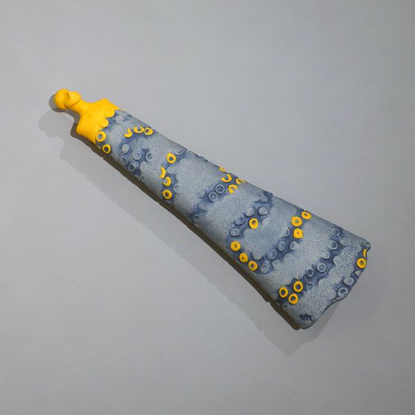 Hovedbilde Blekksprut i lys orange, nr 201